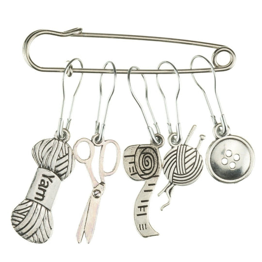 Maschenmarkierer mit Schalnadel - Hobbii