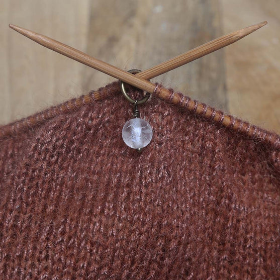 Stitch Markers with Beads - Go Handmade
3