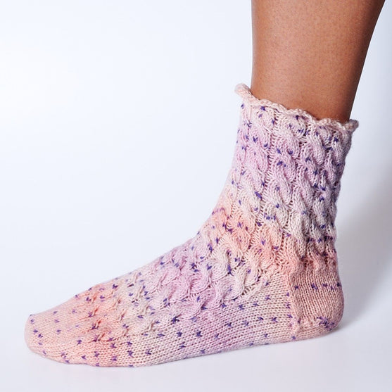 Socks with Cables
2