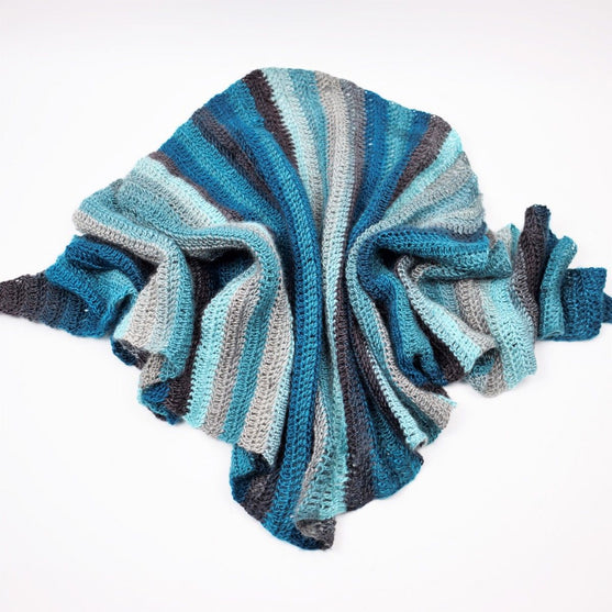 Tip-To-Tip Shawl - Manarola
2