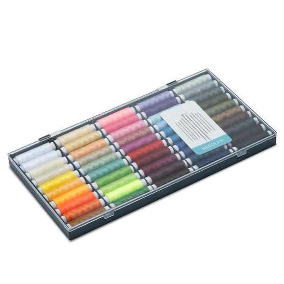 Ensemble de fils à coudre - 50 couleurs - Hobbii
2