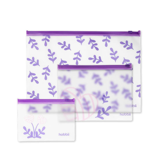 Set of Zipper Bags - Hobbii
2