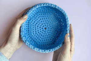 Crochet School: Ribbon Bread Basket