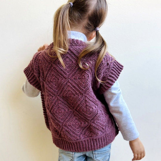 

Snowrose - Children’s Vest
4