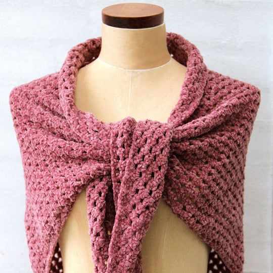 Châle Granny Bohème Velvet “Fine”