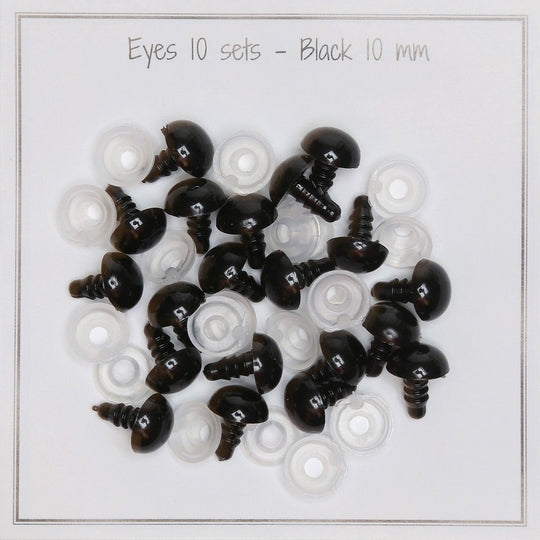 Yeux de sécurité - 10 mm - Go Handmade