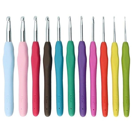 Easy Touch Crochet Hook Set - 11 sizes - Hobbii