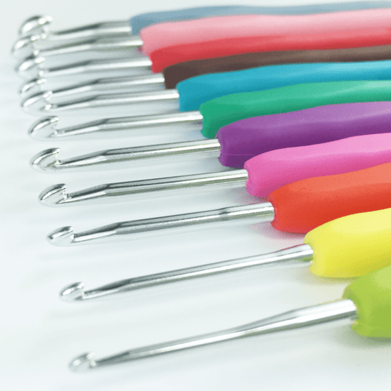 

Easy Touch Crochet Hook Set - 11 sizes - Hobbii
4