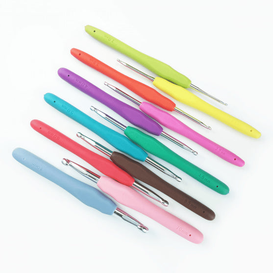 

Easy Touch Crochet Hook Set - 11 sizes - Hobbii
4