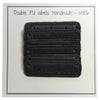 

Étiquettes cuir en polyuréthane "Handmade" 5 x 1,5 cm - Go Handmade
3