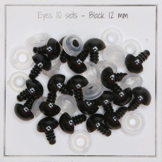 Yeux de sécurité - 12 mm - Go Handmade
