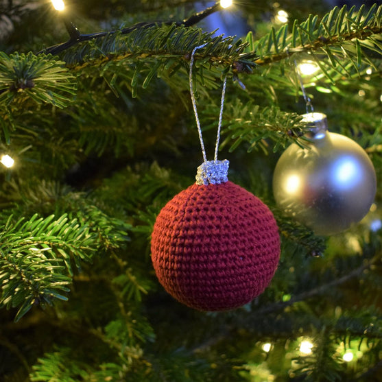 

Crocheted Christmas Balls - Large
3