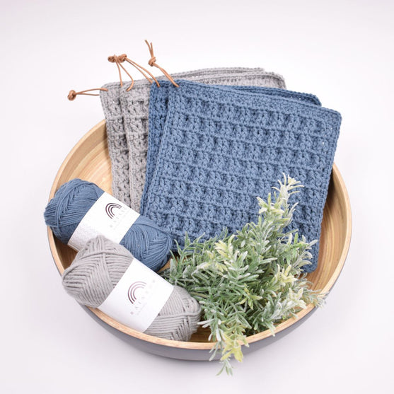 

Basketweave 8/8 potholders
2