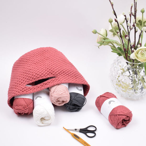 

Sac pour fils au crochet avec structure 8/8
2