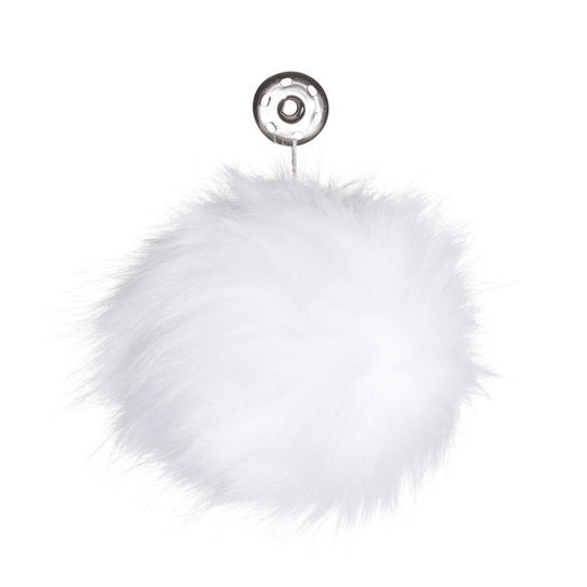 Pom Pom - White - Go Handmade