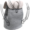 

Rabat de sac avec bouton magnétique - Black/Silver - Go Handmade
8