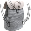 

Bag Flap w/Magnetic Button - Black/Silver - Go Handmade
8