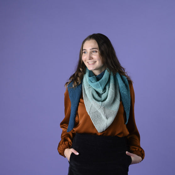 

Emerald - Domino Shawl
1