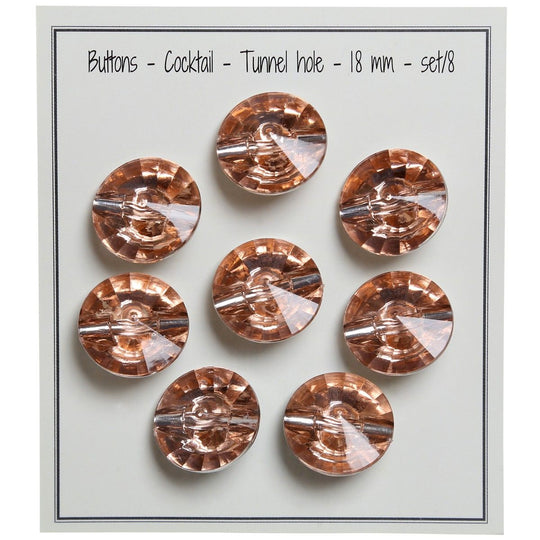 Boutons Cocktail - 18 mm - Go Handmade