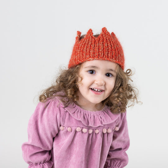 Knitted Crown - Headband