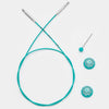 

Draaikabel voor verwisselbare rondbreinaalden - Teal - KnitPro
3