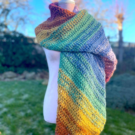 Chunky OmbRainbow - Scarf