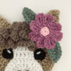 

Floral Horse Head - Applique
4