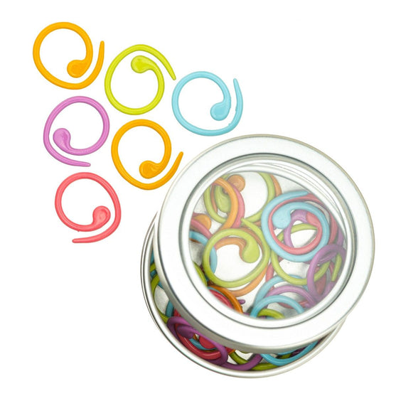 

Metal Stitch Markers - Spiral - Hobbii
3