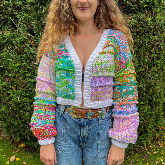 

Tilly Bomber - Knitted Jacket
2