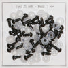 

Safety eyes - 7 mm (0.28 in) - Go Handmade
1