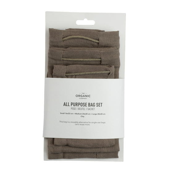 

All Purpose Bag Set - The Organic Company
7