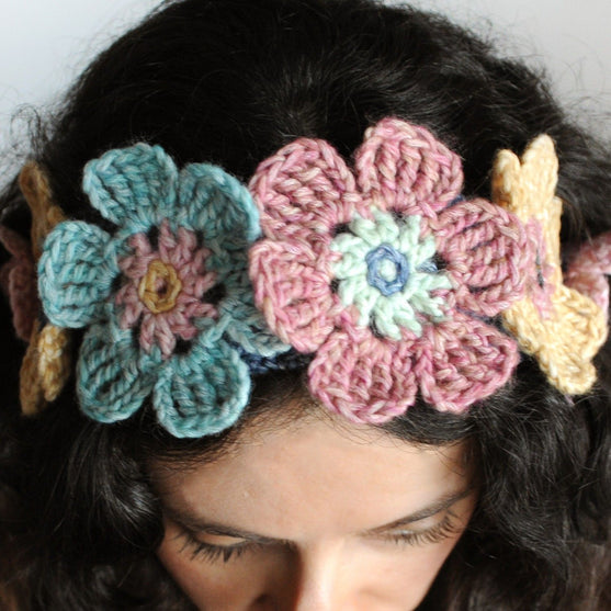 

Aurora Flower Crown - Headband
2