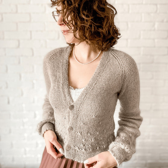 

Dandelion Blowing - Cardigan Mohair Edition
1