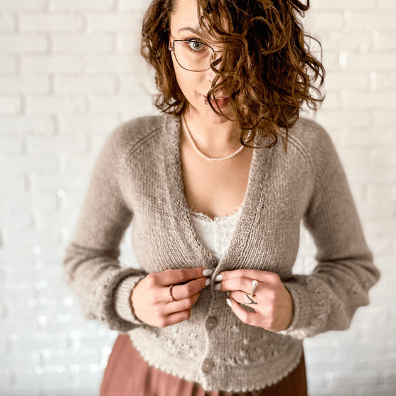 

Dandelion Blowing - Cardigan Mohair Edition
4