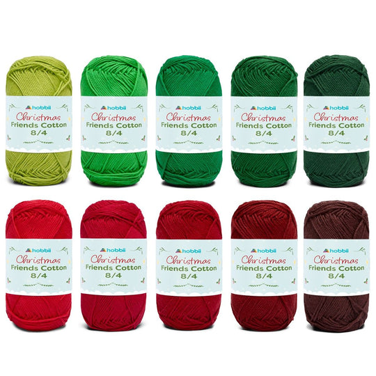 Friends Cotton 8/4 Christmas Color Pack (Limited Edition) - Friends