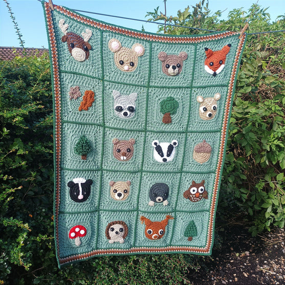 

Woodland - Baby Blanket
2