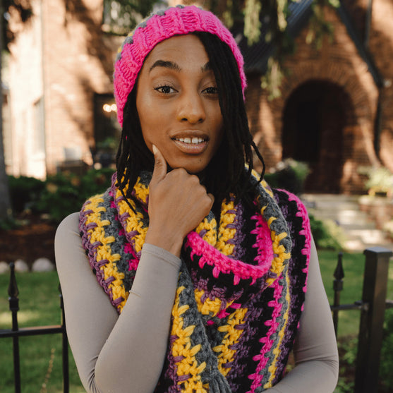 

Metro - Hat & Scarf
2