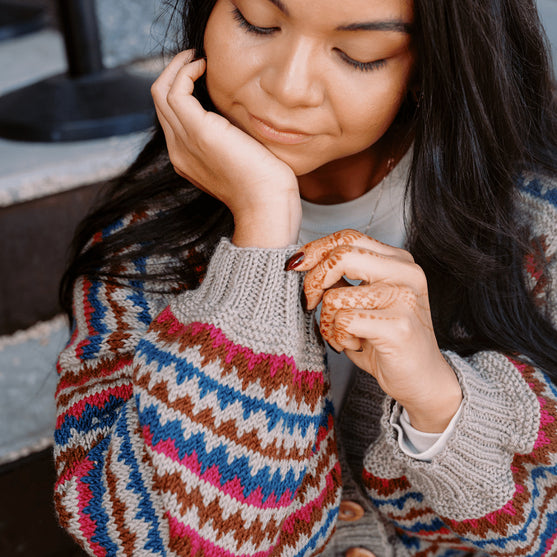 

Ottolie - Gilet Chevron avec Poches
5