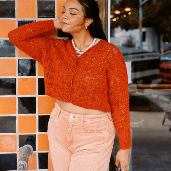 

Timanfaya - Lace Cardigan
4