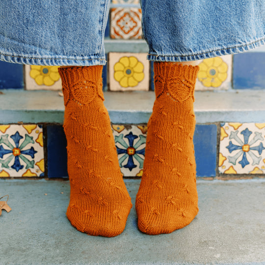 Oak Seed - Textured Socks