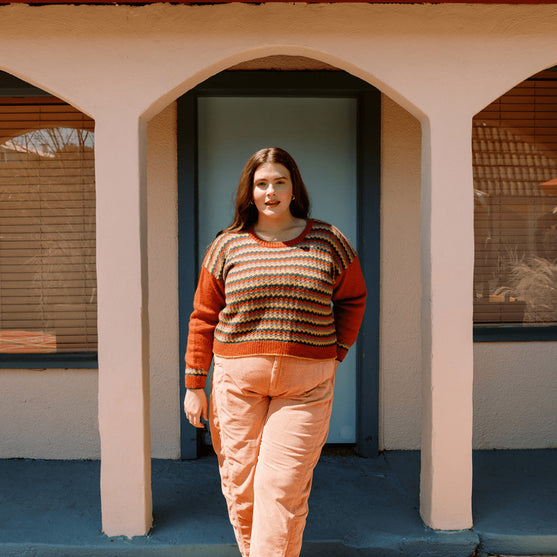 

Lurdes - Chevron Pullover
2