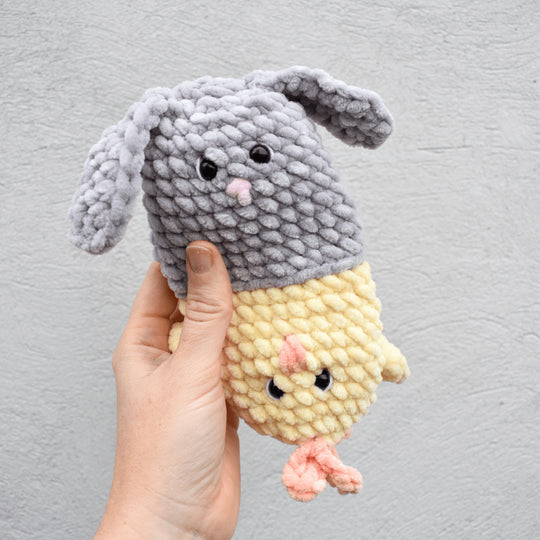 Bunny and Chicken - Reversible Toy