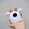 

Vache et cochon - Peluche réversible
5