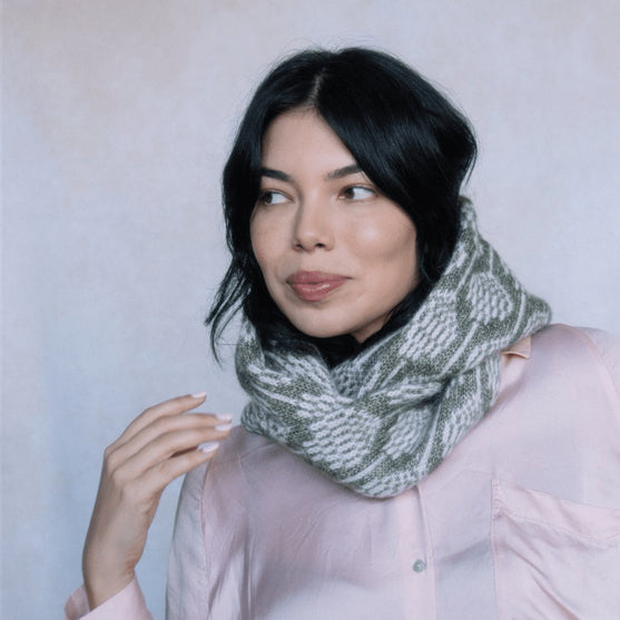 

Biophilia - Colourwork Cowl
1