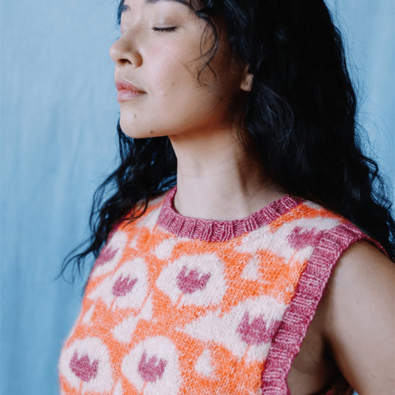 

Quite Contrary - Colourwork Vest
3