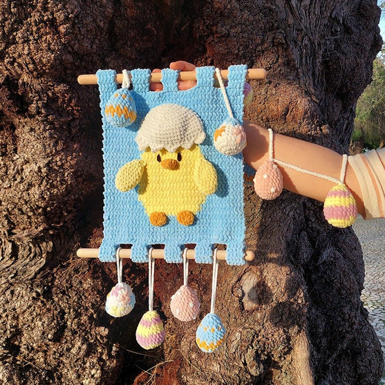 

Easter Chick - Wall Tapestry
2