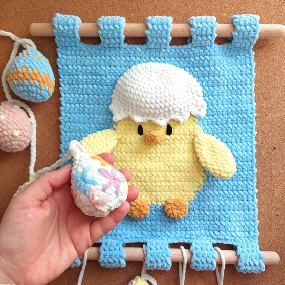 

Easter Chick - Wall Tapestry
3
