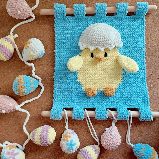 

Easter Chick - Wall Tapestry
6