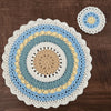 

Spring Mandala - Placemat and Coaster Set
2