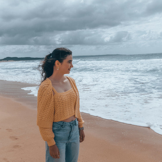 

Conch - Cardigan and Top
1
